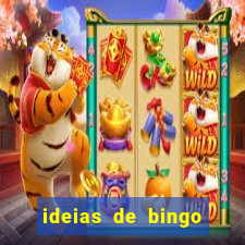 ideias de bingo para o natal